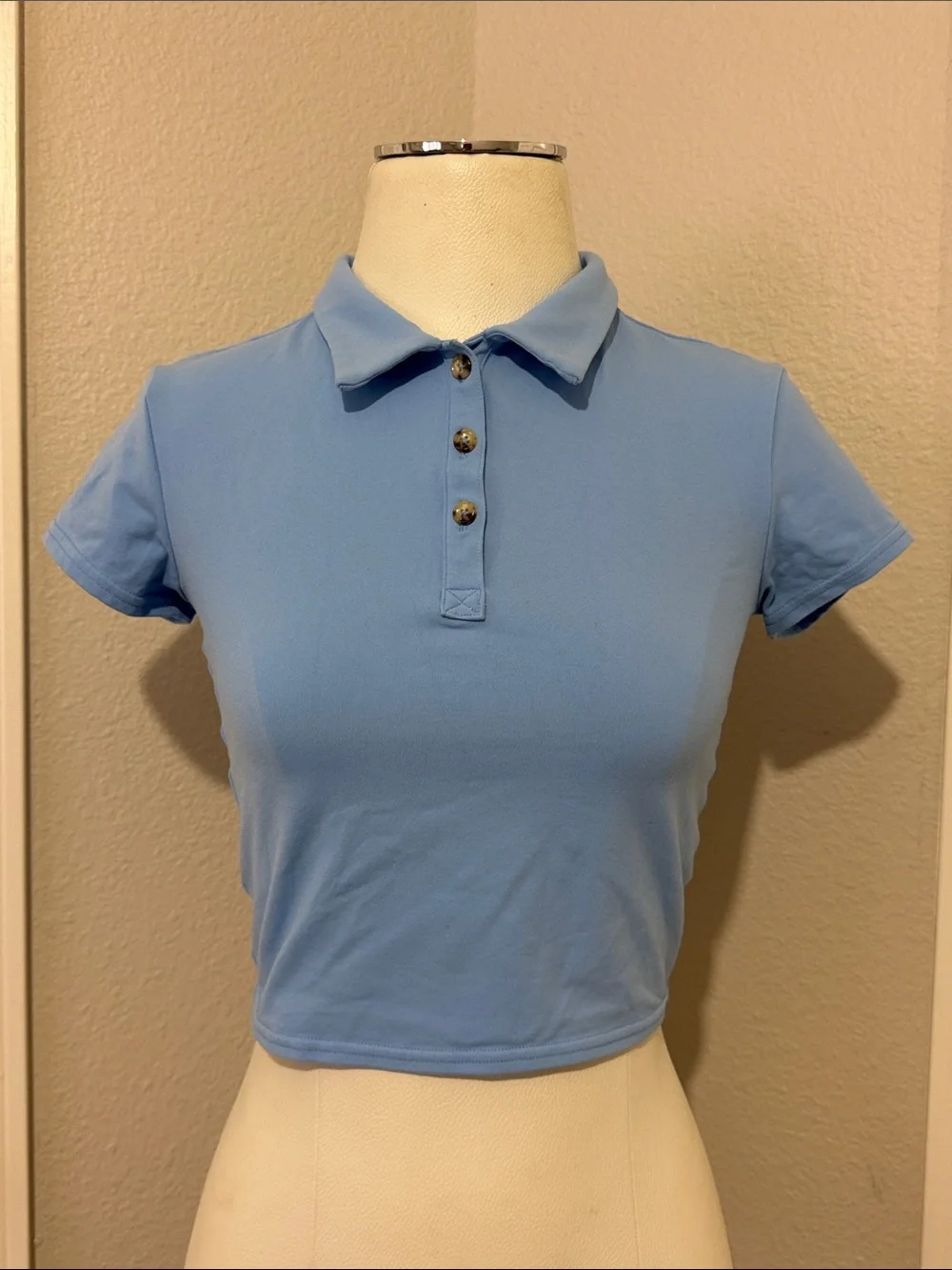 Alo Yoga Choice Polo Cropped Stretch Athleisure